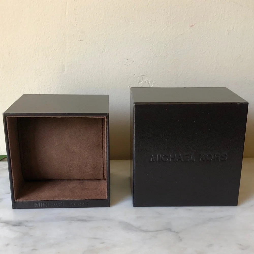 Michael Kors Black Men's Watch Accessory Box